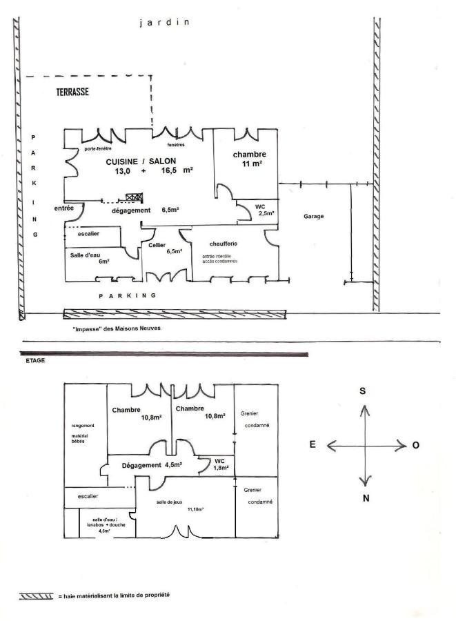 La Maison Bel'Air 热拉梅 外观 照片